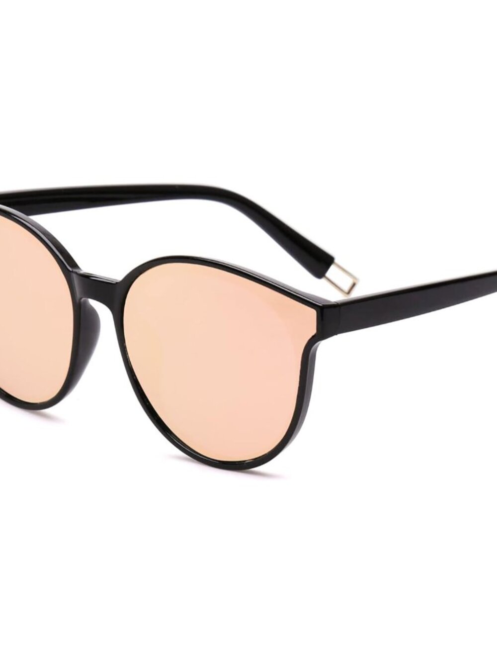 Oversized Vintage Round Sunglasses for UV400 Eye Protection - Fashionable Colors